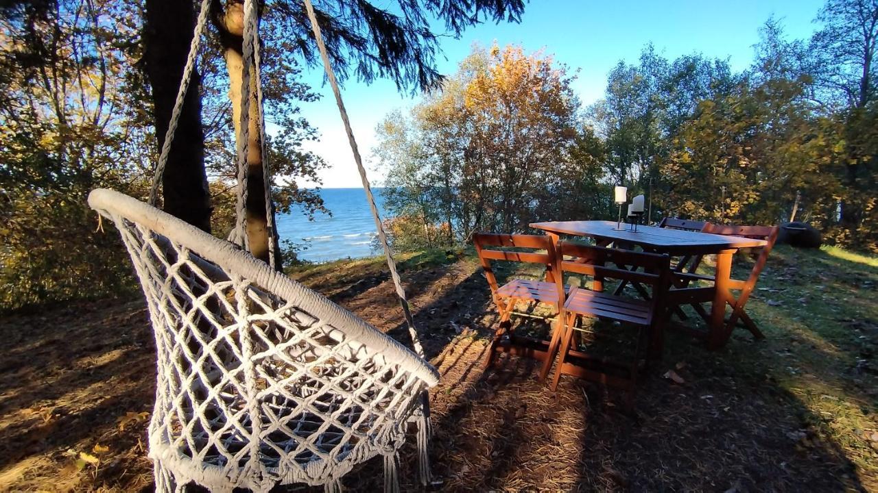 Mereaeaere Glamping Ja Rannamaja Liimala Exteriör bild